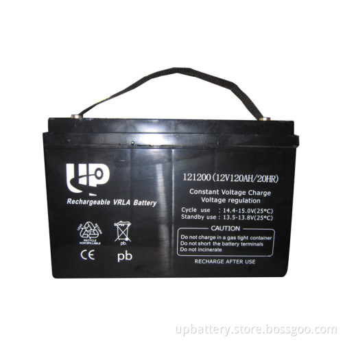 Deep Cycle 12V120ah Solar Battery Wind System